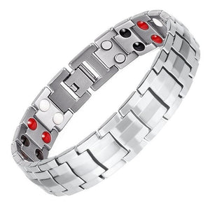 Energy Bracelet - Bio-Healing Magnetic Stainless Steel Energy Bracelet For Men